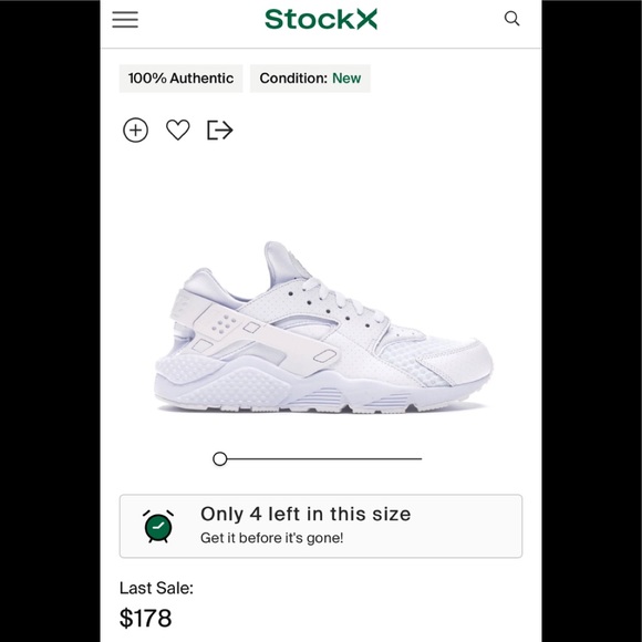 Nike Air Huarache Triple White - Picture 7 of 7